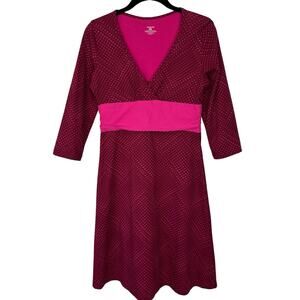 Patagonia Margot Dress Women Small Pink Organic Cotton Travel Outdoor Athleisure